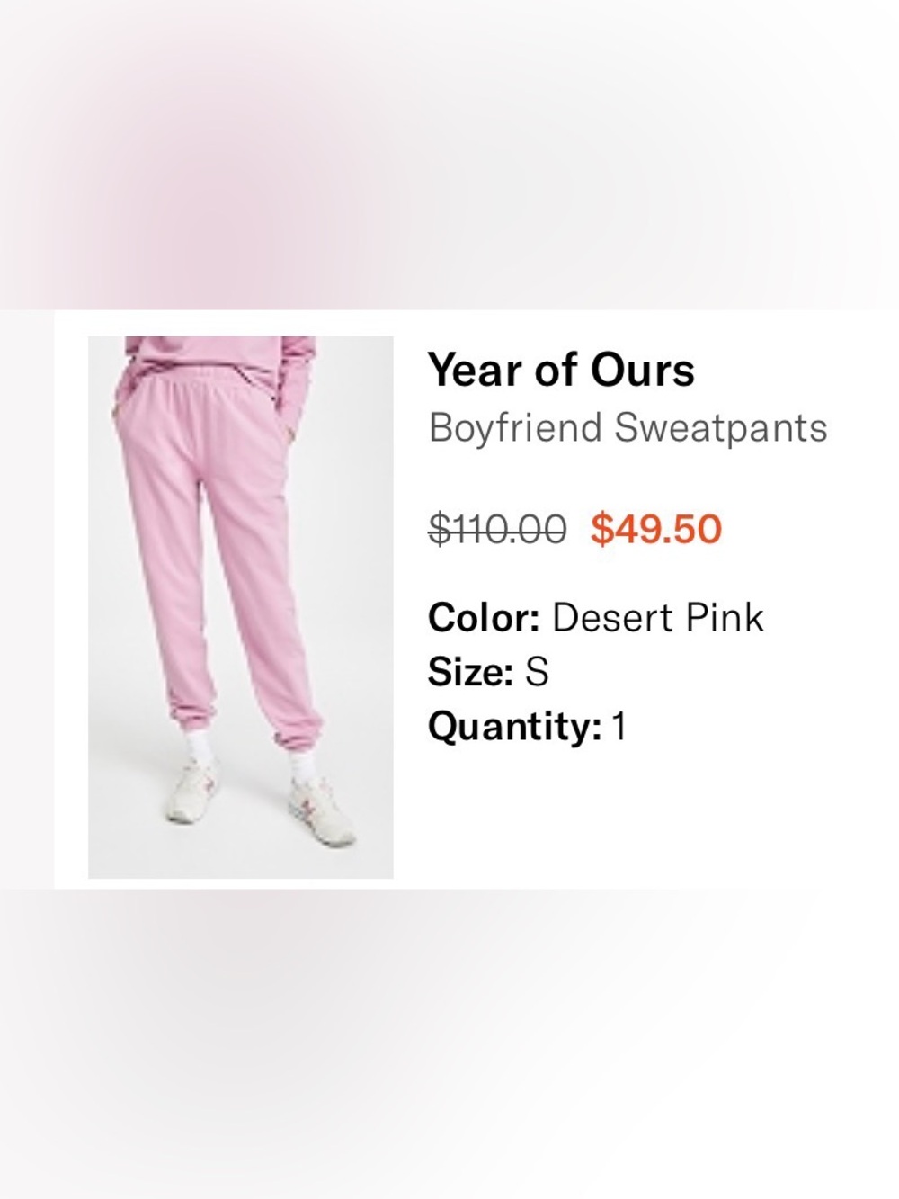 Boyfriend sweatpants